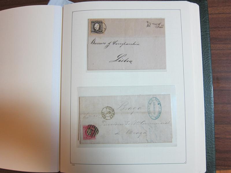0014 (43).jpg -     Lote:    14      Marcofilia      Lotes Especiais       Descrição:      Portugal.   Colecção montada em dois álbuns com estudo especializado das marcas de duplo círculo e circulares do Porto, com selos de diversas emissões e cartas. Lote a ver.        Lote       Valor Base:     &euro; 1.500,00     Valor Venda:     &euro; 1.500,00     